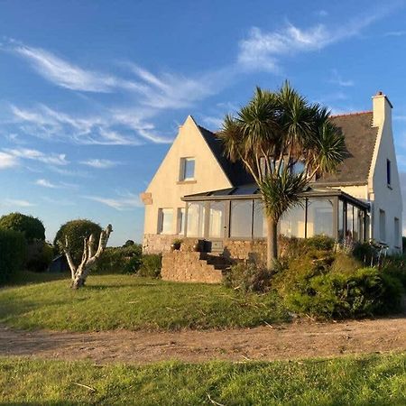 Kermartin - Maison De Famille Avec Vue Sur La Baie De Morlaix Plouezoc'h Exterior foto