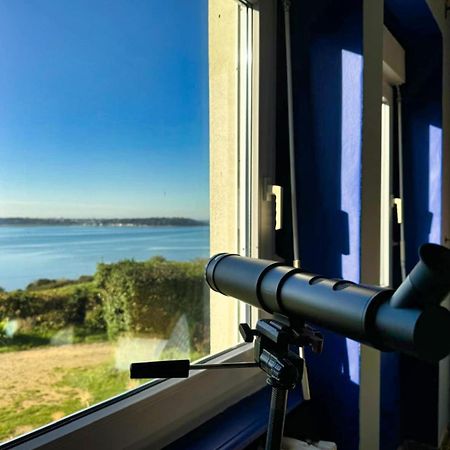 Kermartin - Maison De Famille Avec Vue Sur La Baie De Morlaix Plouezoc'h Exterior foto