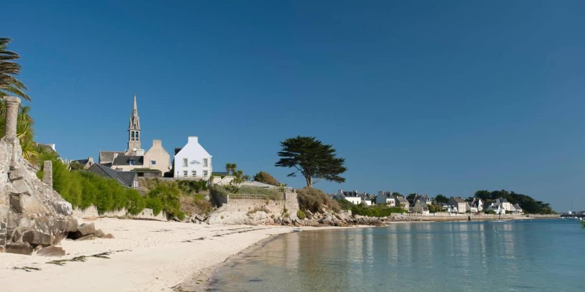 Kermartin - Maison De Famille Avec Vue Sur La Baie De Morlaix Plouezoc'h Exterior foto